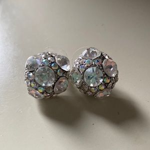 Anthropologie- Rhinestone Earrings